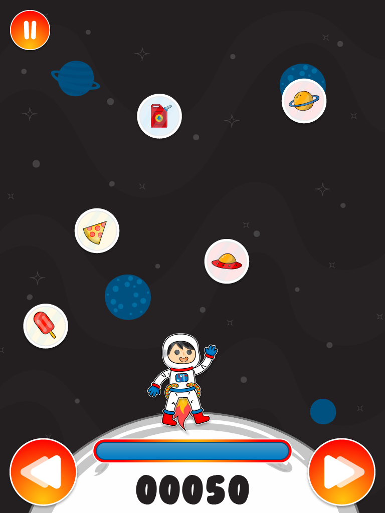 Outer Space Shooter Gameplay